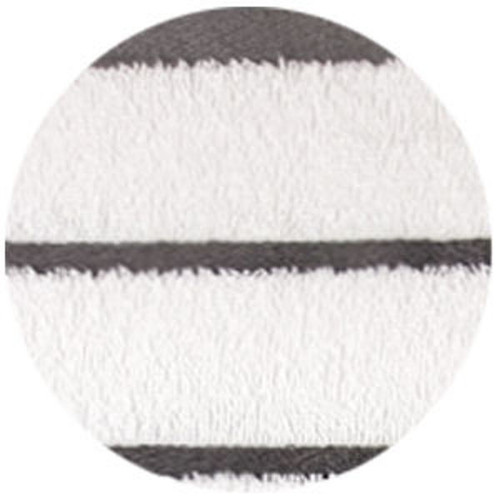 Oxford Premium Horizontal Charcoal Grey Stripe Towel – 30" x 60", 1 Dozen
